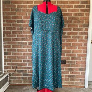 Torrid Floral Midi Dress